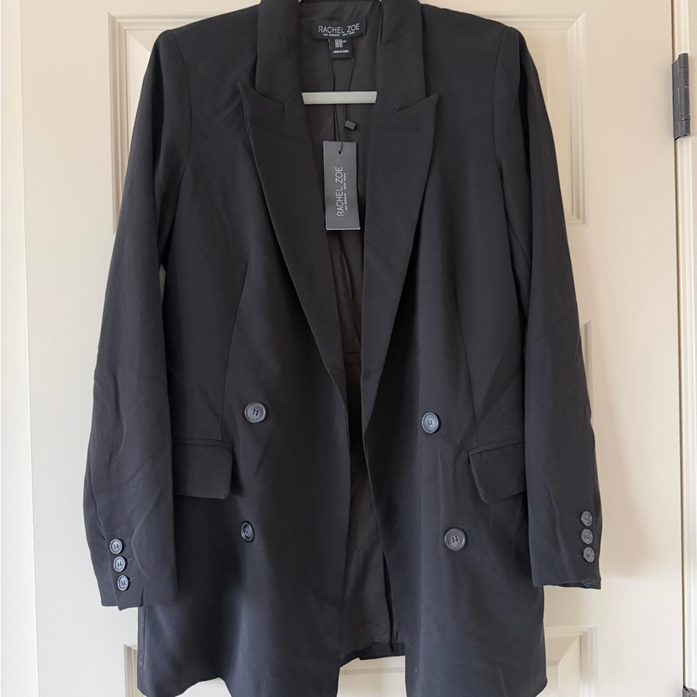 Rachel Zoe Women's Elegant Black Suit Jacket